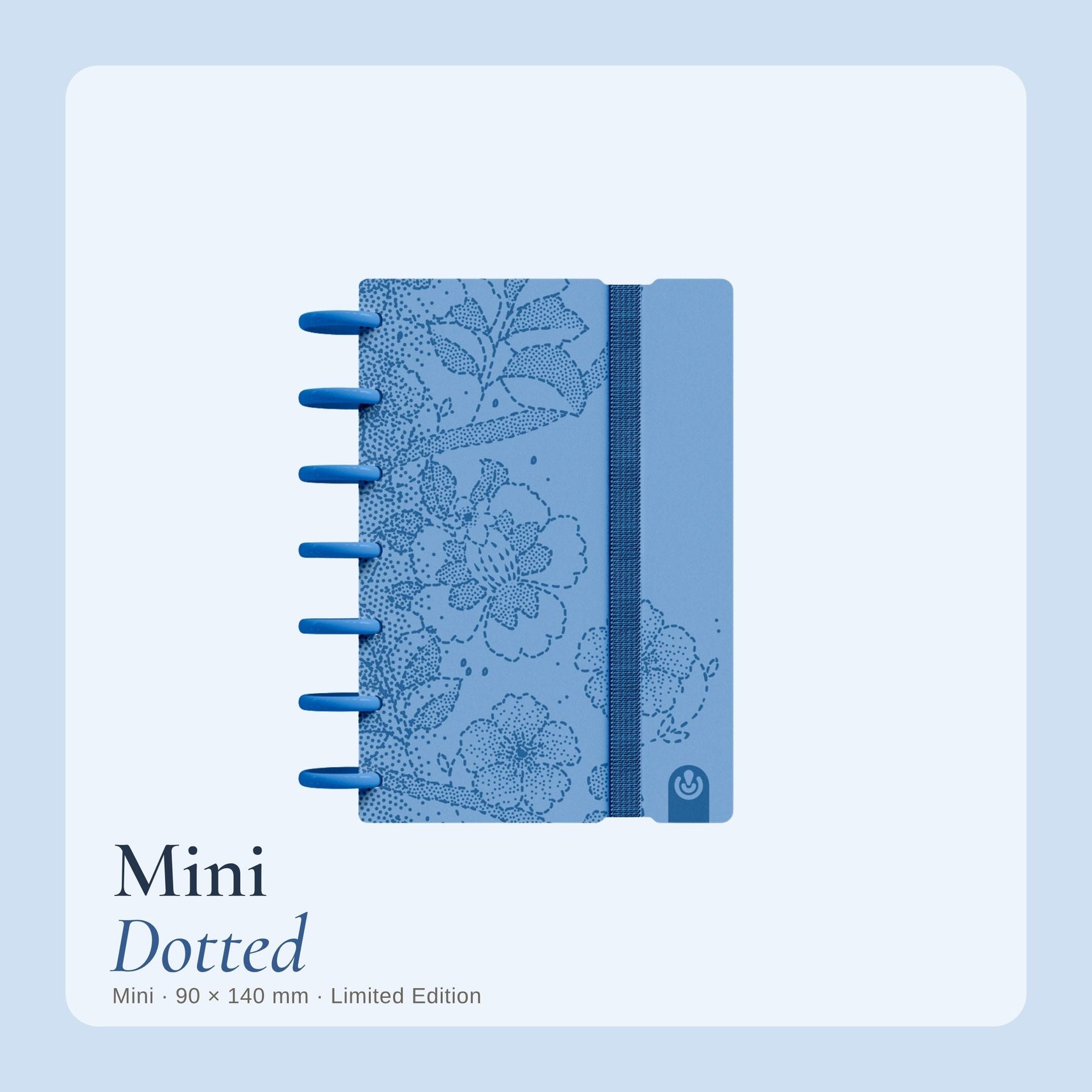 Carchivo Ingeniox Dotted Mini Notebook Limited Edition - Blue