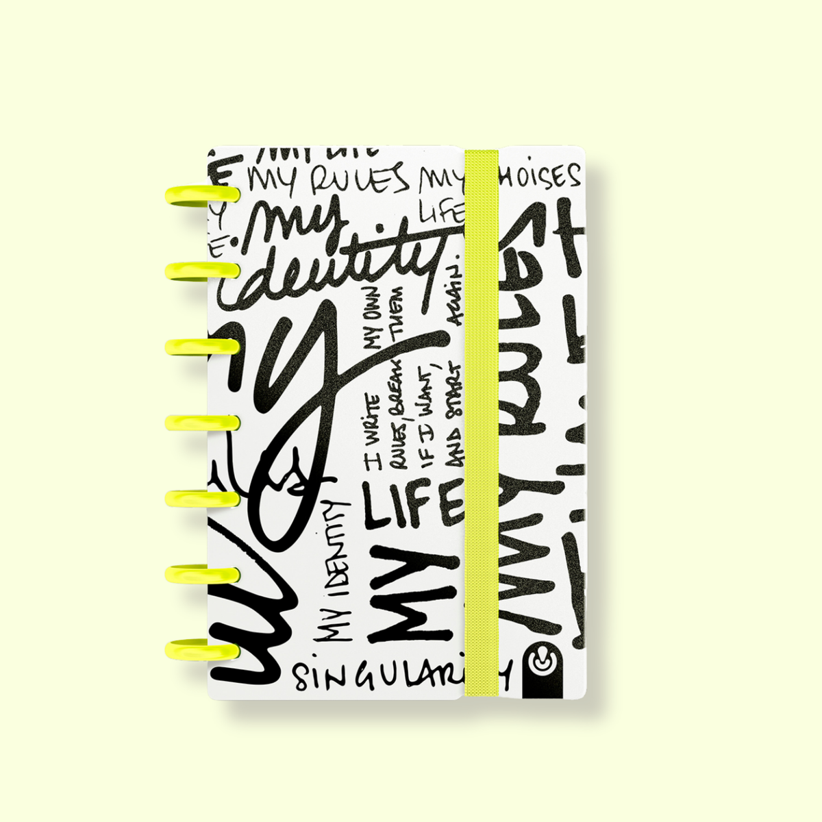 Carchivo Ingeniox My Life Mini Dotted Notebook - Yellow