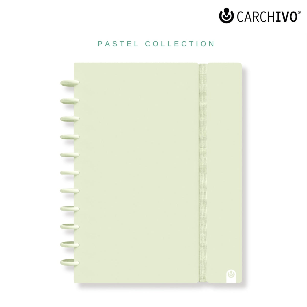 Carchivo Ingeniox A4 Ruled Notebook Pastel - Green