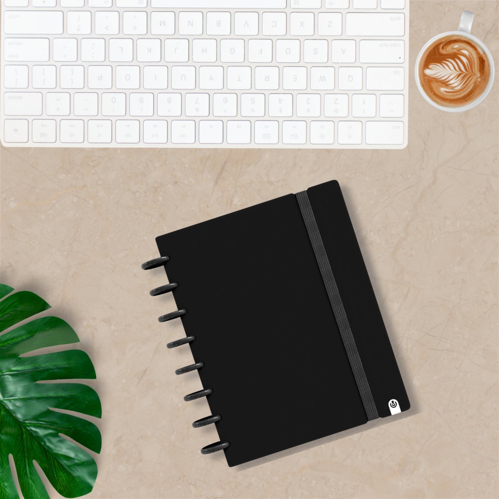 Carchivo Ingeniox A4 Gridded Notebook Intense - Black