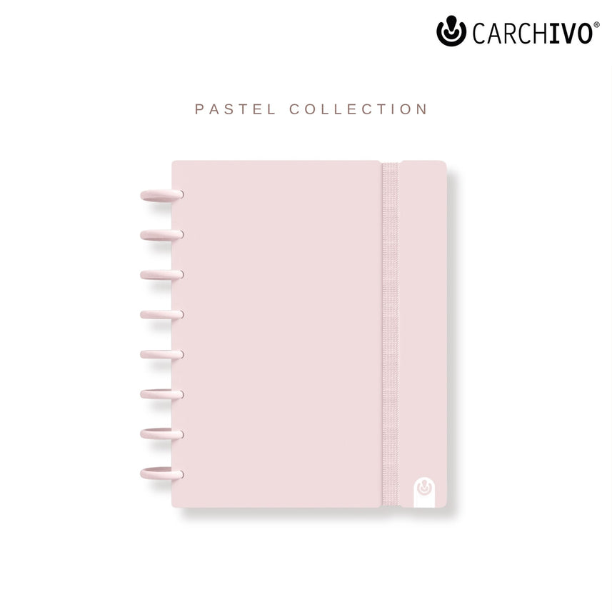 Carchivo Ingeniox A5 Ruled Notebook Pastel - Pink