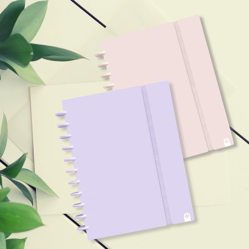 Carchivo Ingeniox A5 Ruled Notebook Pastel - Pink