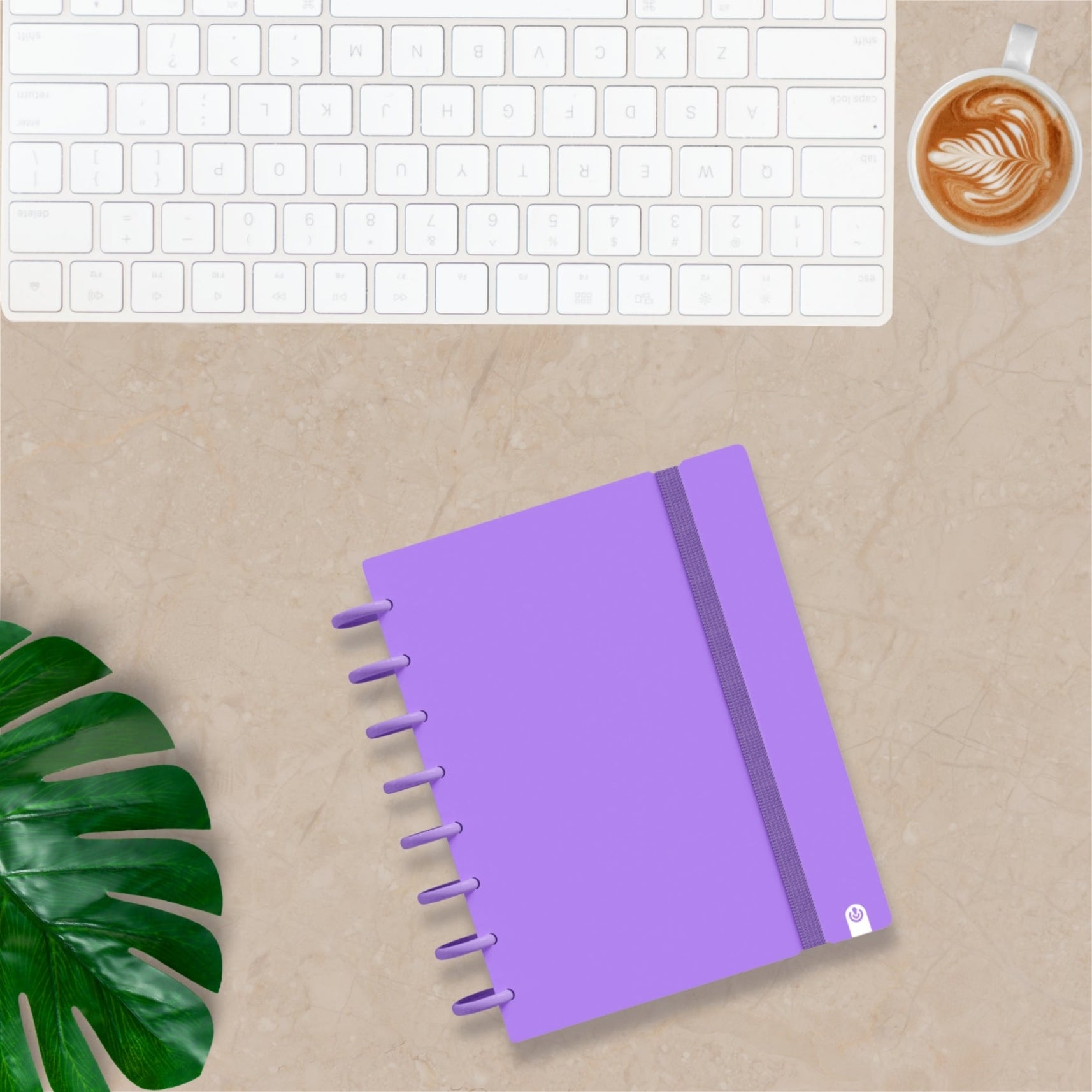 Carchivo Ingeniox A4 Gridded Notebook Intense - Violet
