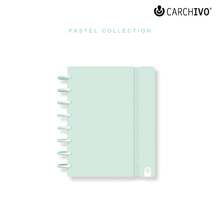 Carchivo Ingeniox A5 Gridded Notebook Pastel - Mint