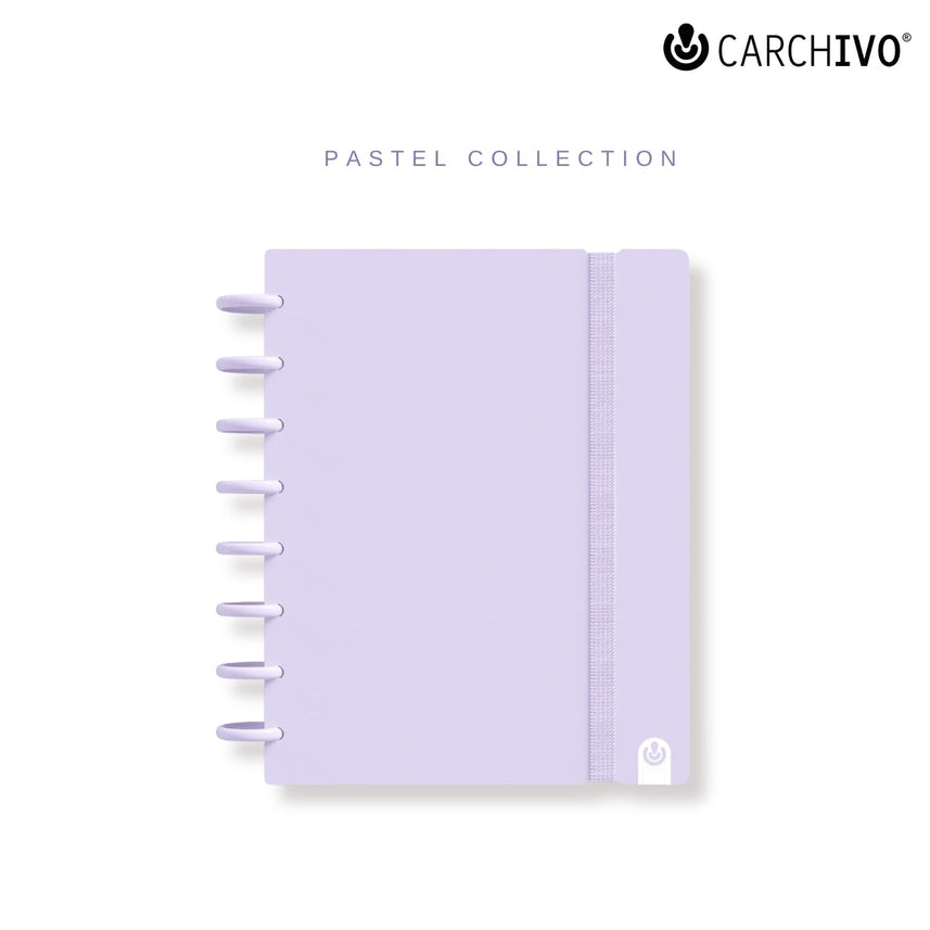 Carchivo Ingeniox A5 Gridded Notebook Pastel - Mauve