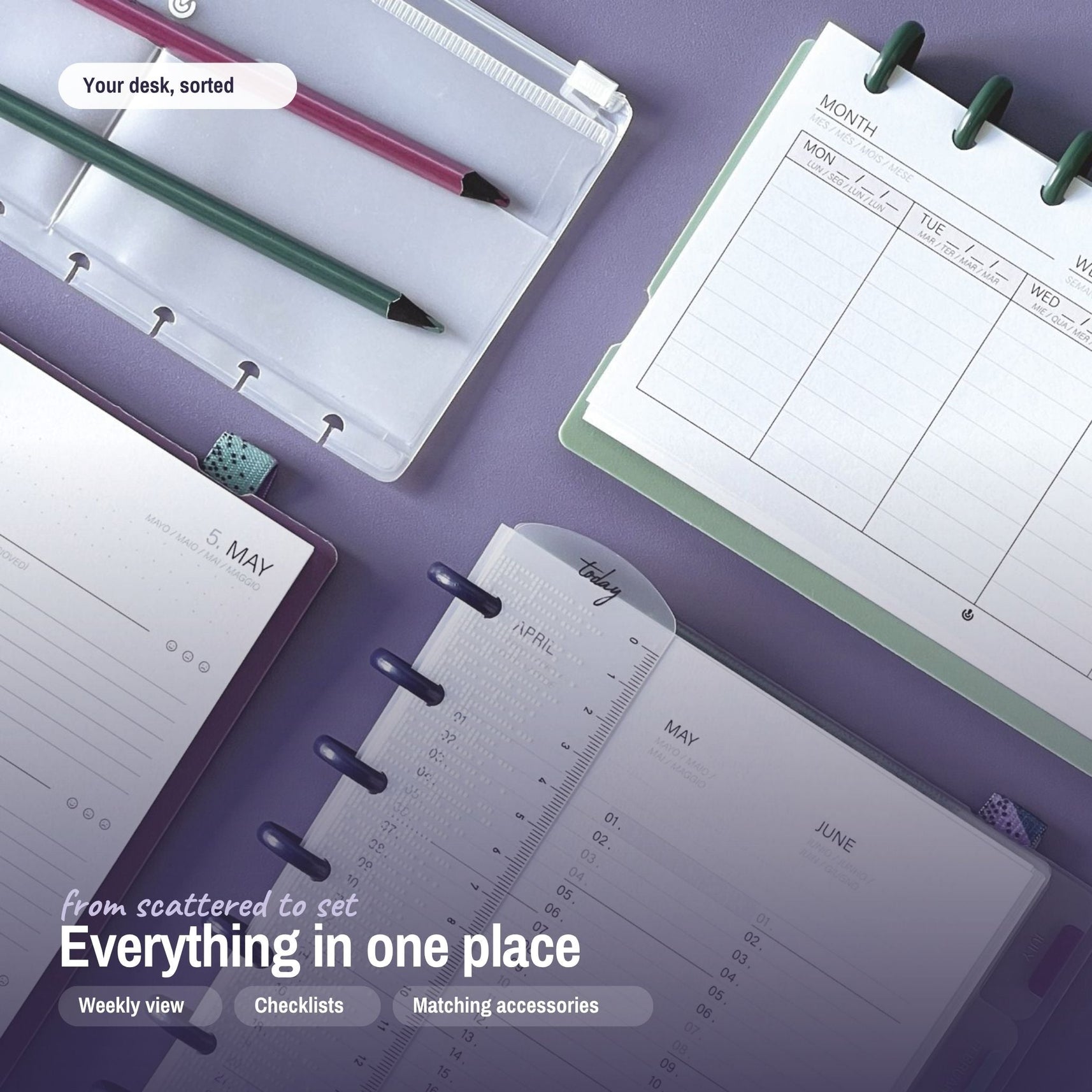 Carchivo Ingeniox My Week Planner & Checklist 
