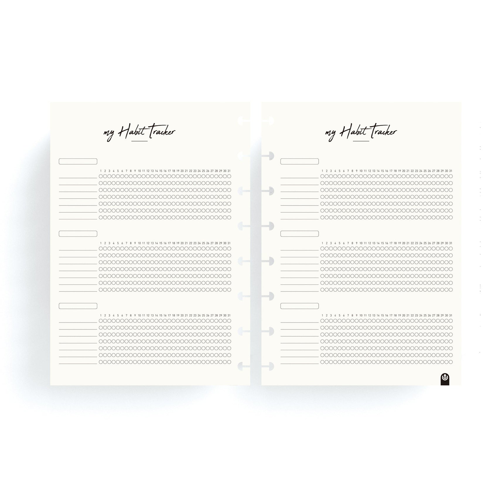 Carchivo Ingeniox My Planner A5 Refill - Weekly View 144 Pages