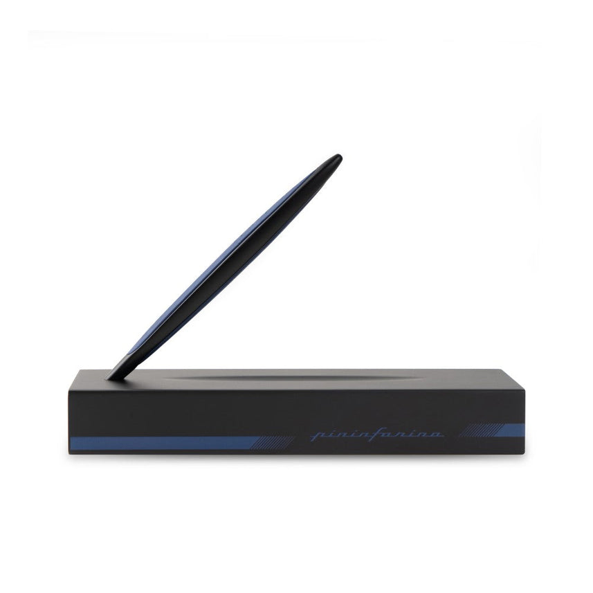 Pininfarina Cambiano Race Ethergraf Stylus Pencil with Racing Desk Stand – Blue