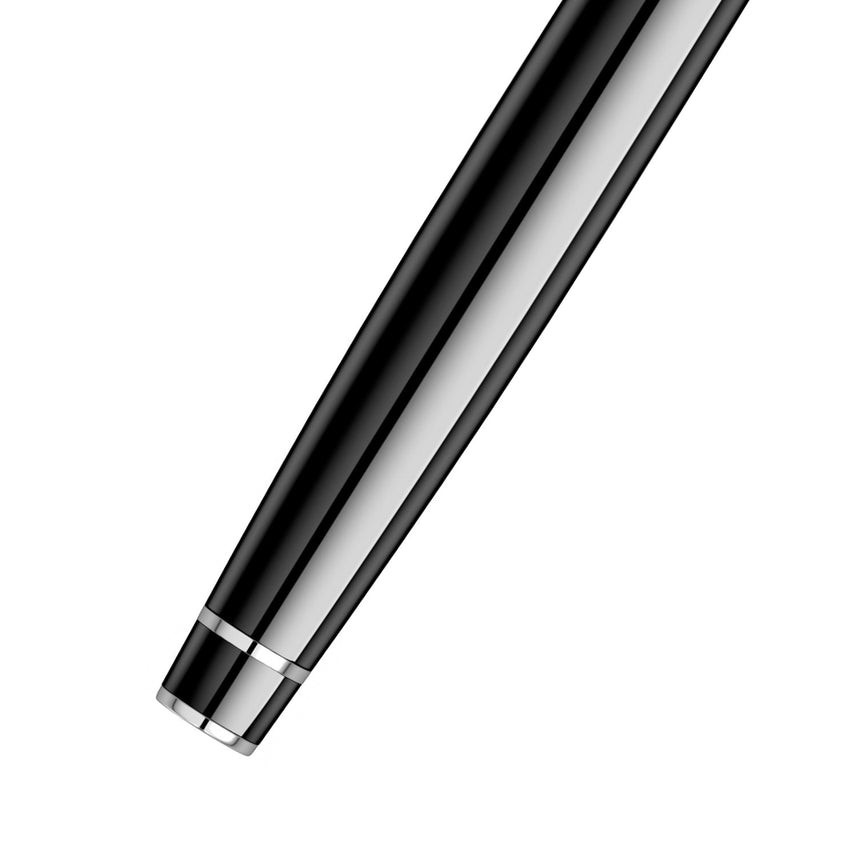 Scrikss Noble 35 Medium Nib Fountain Pen - Black CT