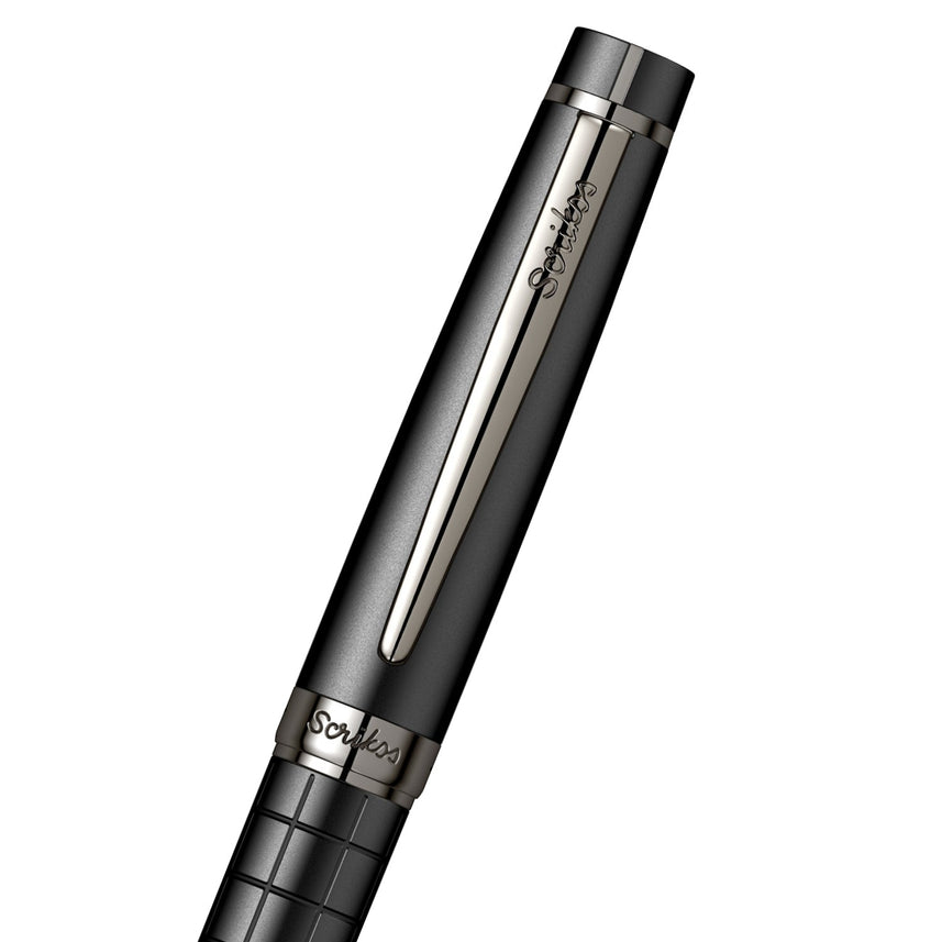 Scrikss Honour 38 Medium Nib Fountain Pen - Matt Black GMT