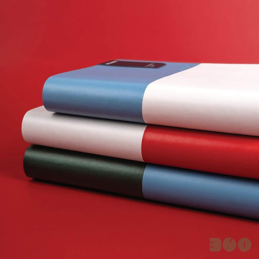 Zequenz A6 Ruled Notebook – Alpine Sunset | 200 Sheets, 70 GSM | Soft Cover, 360Â° Flexible Binding |Handmade| Ideal for Journaling & Note-Taking |Basic+ Series