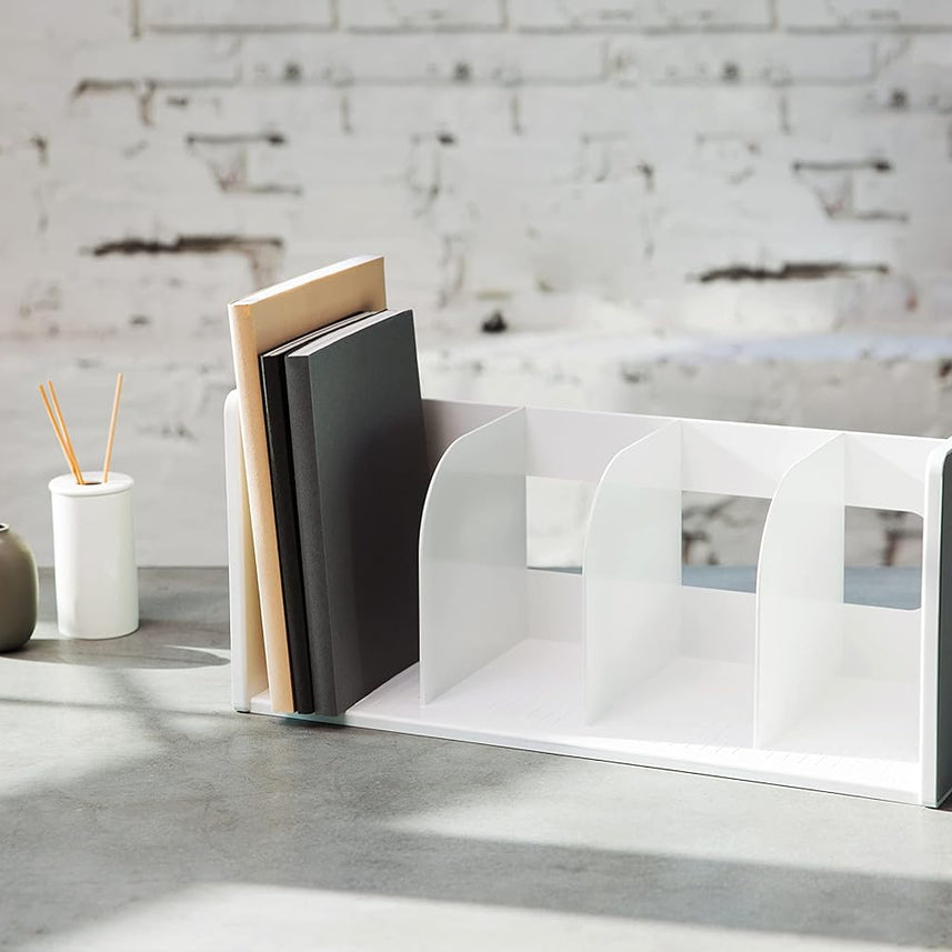 Litem | Book Rack with  4 Compartments | Organiser | Navy | My Room