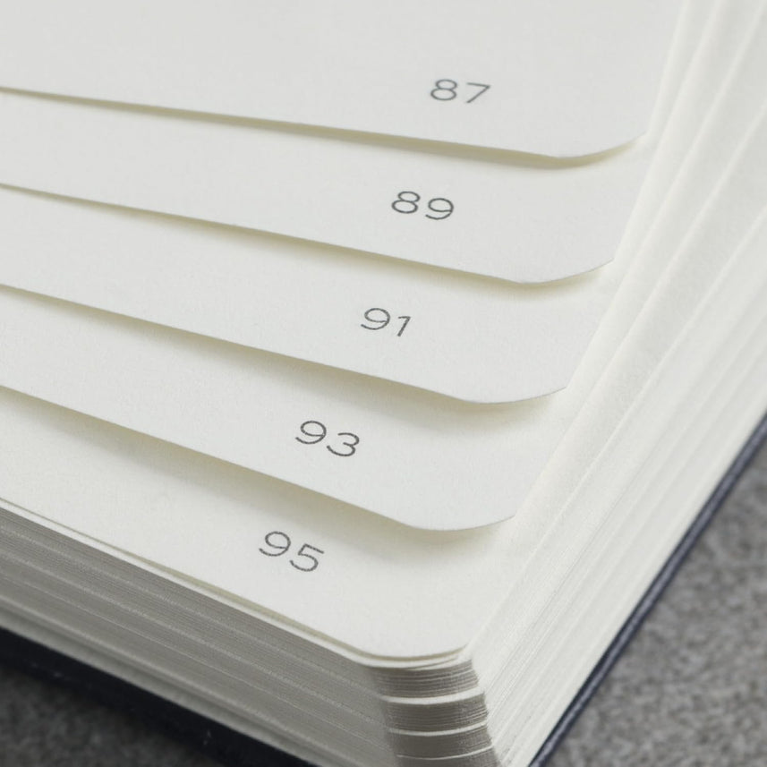 LEUCHTTURM1917 Hardcover Notebook Medium (A5), Ruled, 251 Pages - Cherry