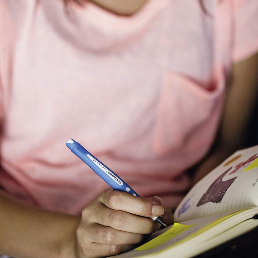 STABILO Worker+ Colorful Rollerball Pen – Black