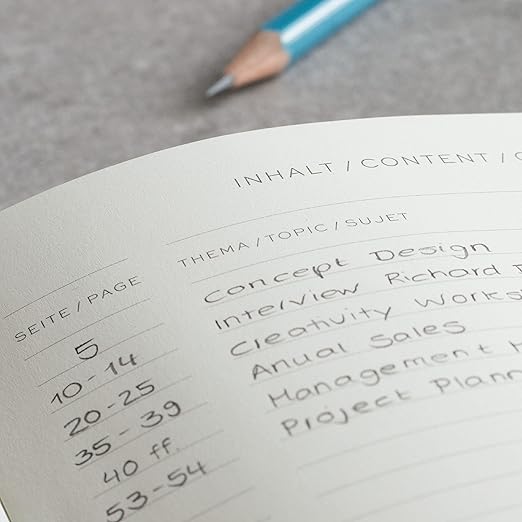 LEUCHTTURM1917 Hardcover Notebook Master Slim (A4+), Ruled, 123 Pages - Sage