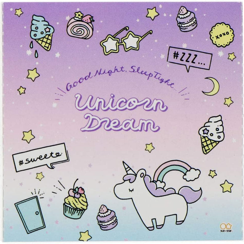 Sun-Star Stationery Pata Pata Sticky Notes Fancy Style Unicorn Dream S2825945