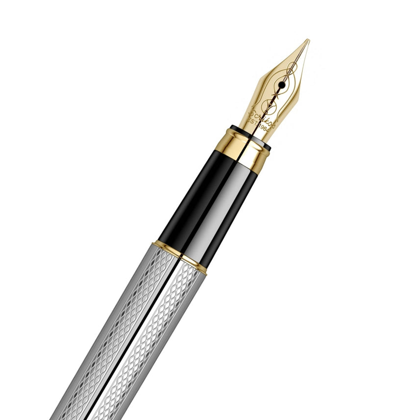 Scrikss | Venus 722 | Fountain Pen | Chrome-GT-Medium
