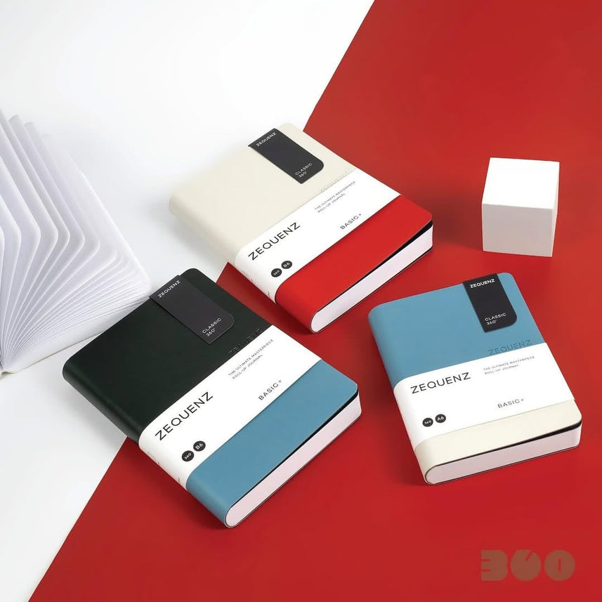 Zequenz A6 Ruled Notebook – Alpine Sunset | 200 Sheets, 70 GSM | Soft Cover, 360Â° Flexible Binding |Handmade| Ideal for Journaling & Note-Taking |Basic+ Series