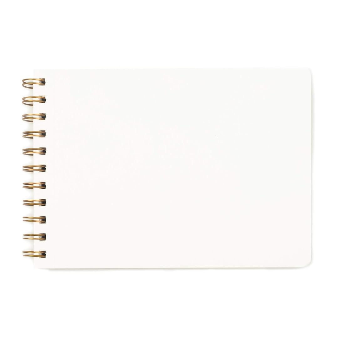 7mm Between the Lines | Doodle Pad | Spiral Art Journal | Sketch Pad | Mustard & Olive | Pack of 2