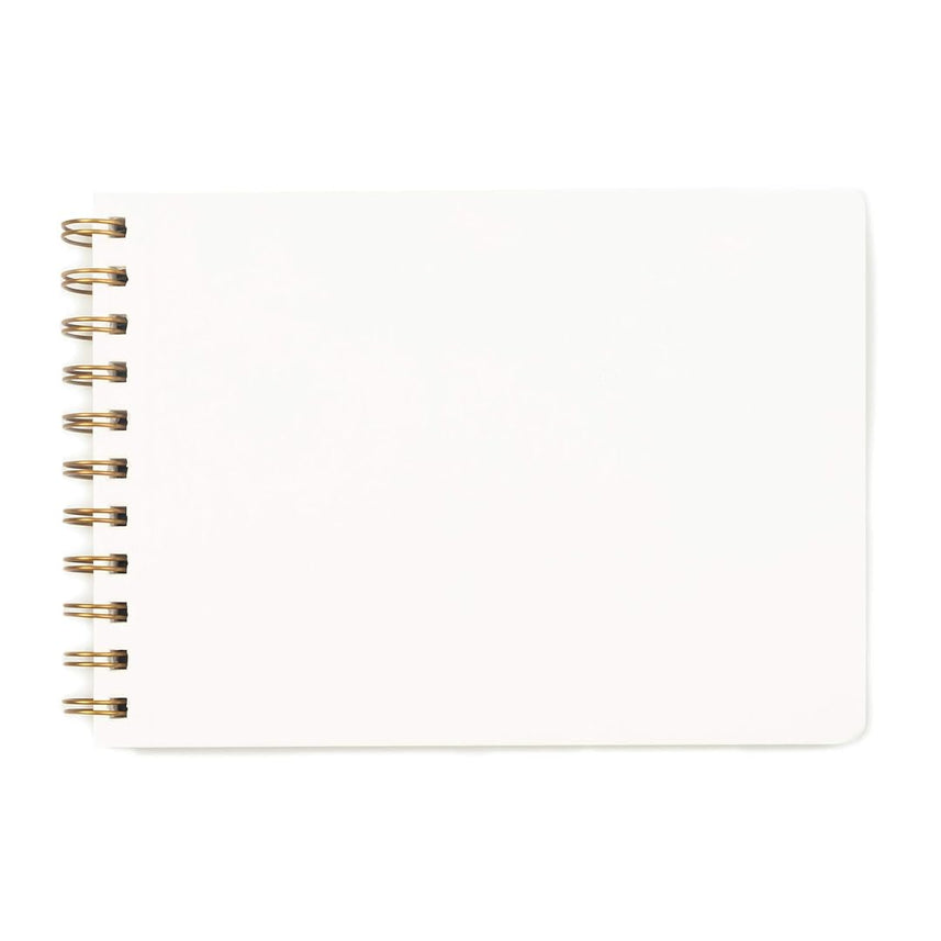 7mm Between the Lines | Doodle Pad | Spiral Art Journal | Sketch Pad | Mustard | Pack of 2