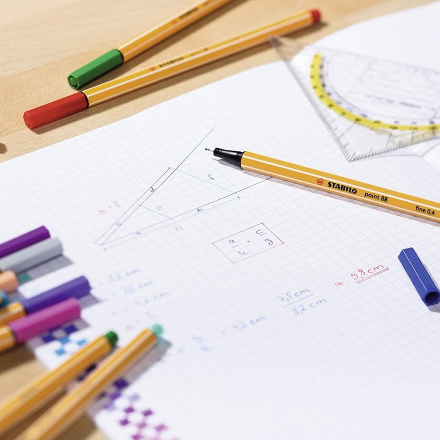 Stabilo | Point 88 | Fineliner | Blue | Pack Of 3