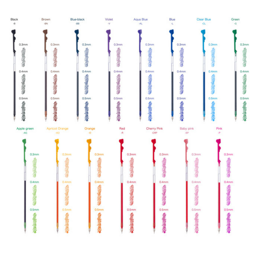 Pilot | Refill | 0.3mm | Hi-Tec-C Coleto Gel Multi Pen