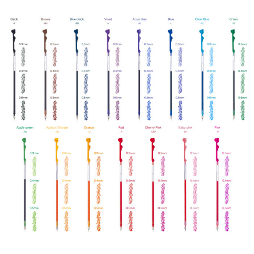 Pilot | Refill | 0.3mm | Hi-Tec-C Coleto Gel Multi Pen