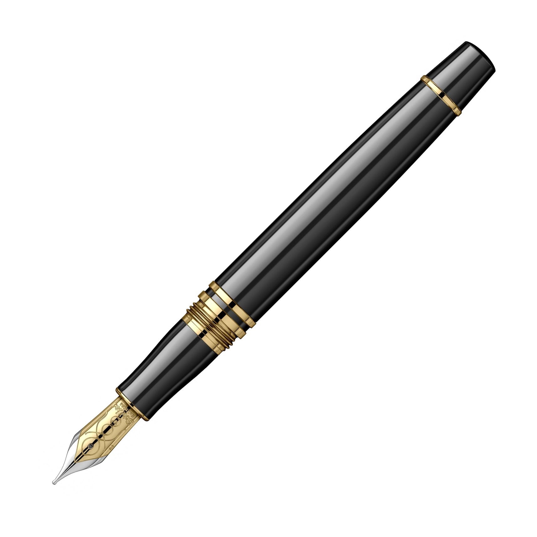Scrikss | Fortune Series | Fountain Pen | Black GT