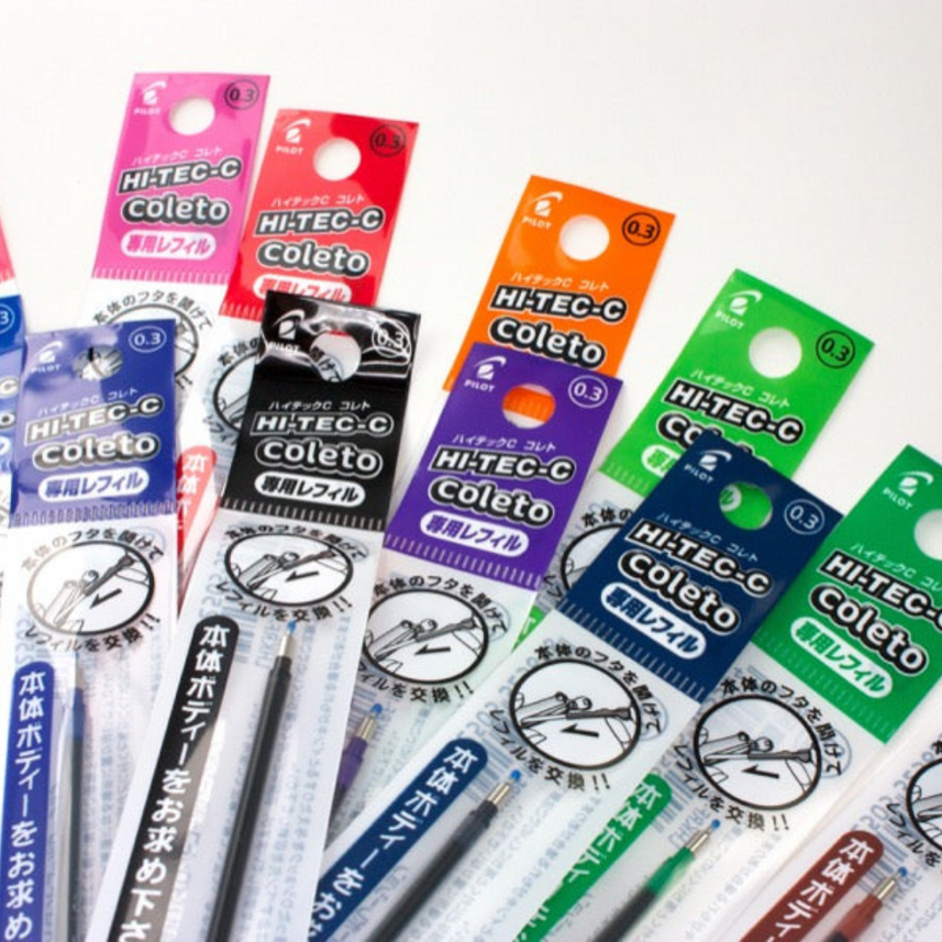 Pilot | Refill | 0.3mm | Hi-Tec-C Coleto Gel Multi Pen