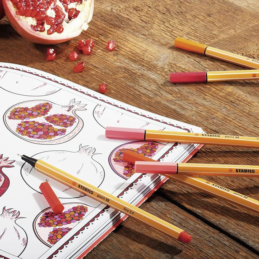 Stabilo | Point 88 | Fineliner | Black | Pack Of 3