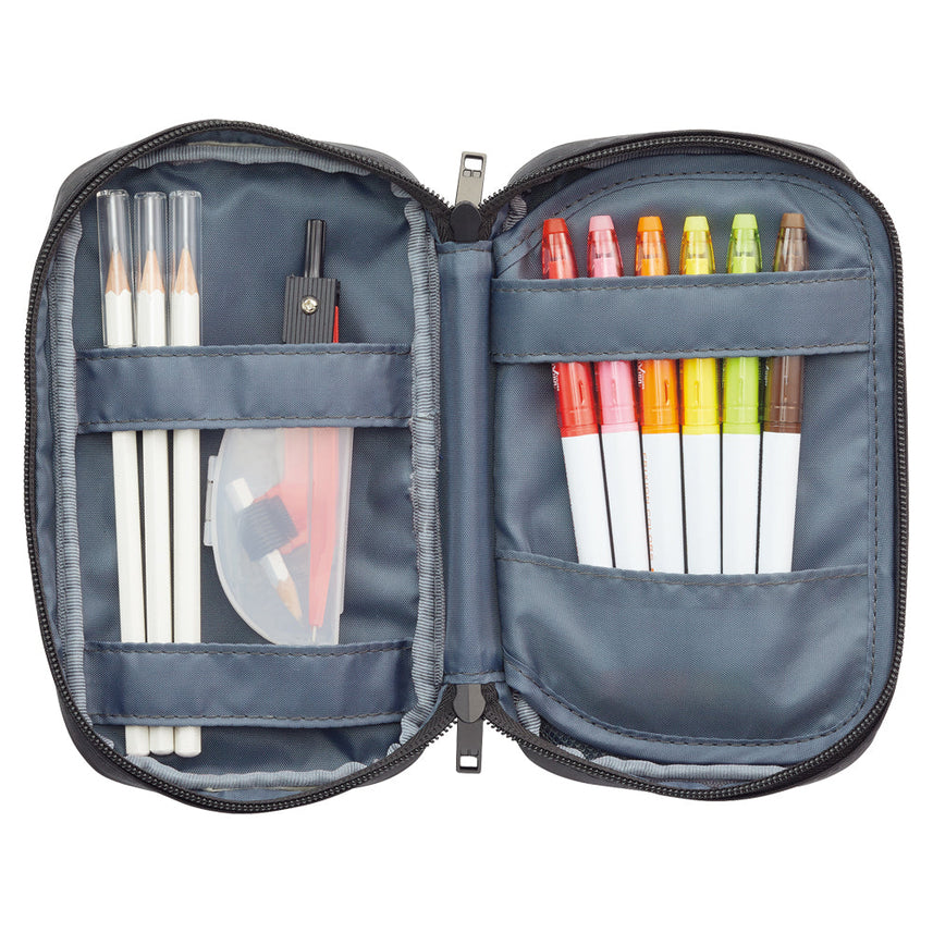 Pen case [book type]