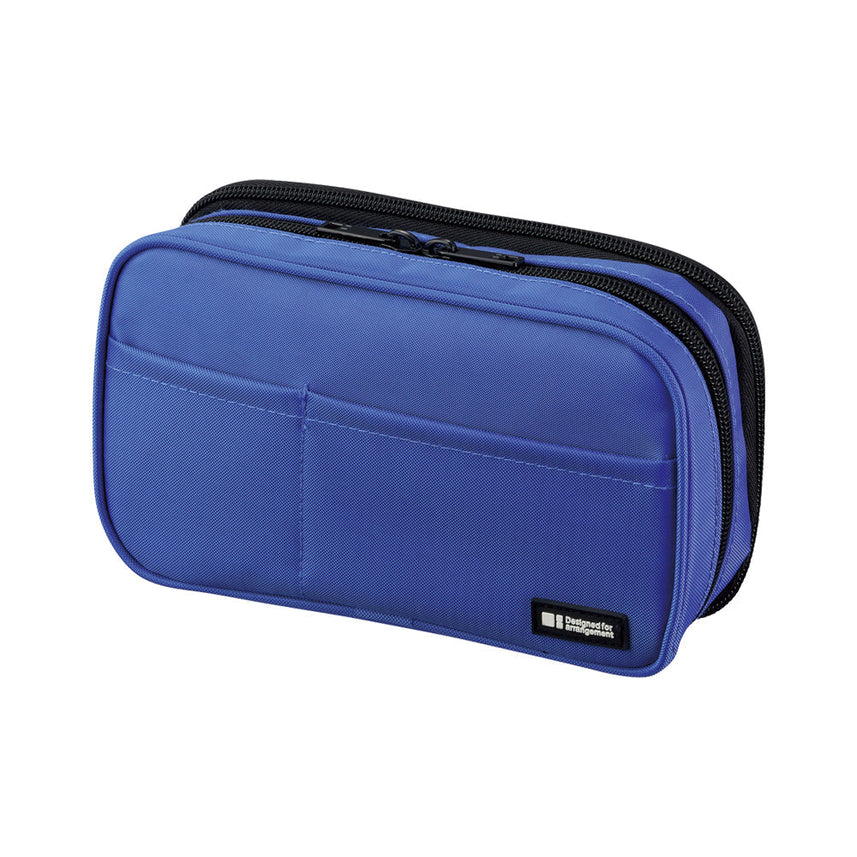 Pen case [book type] double