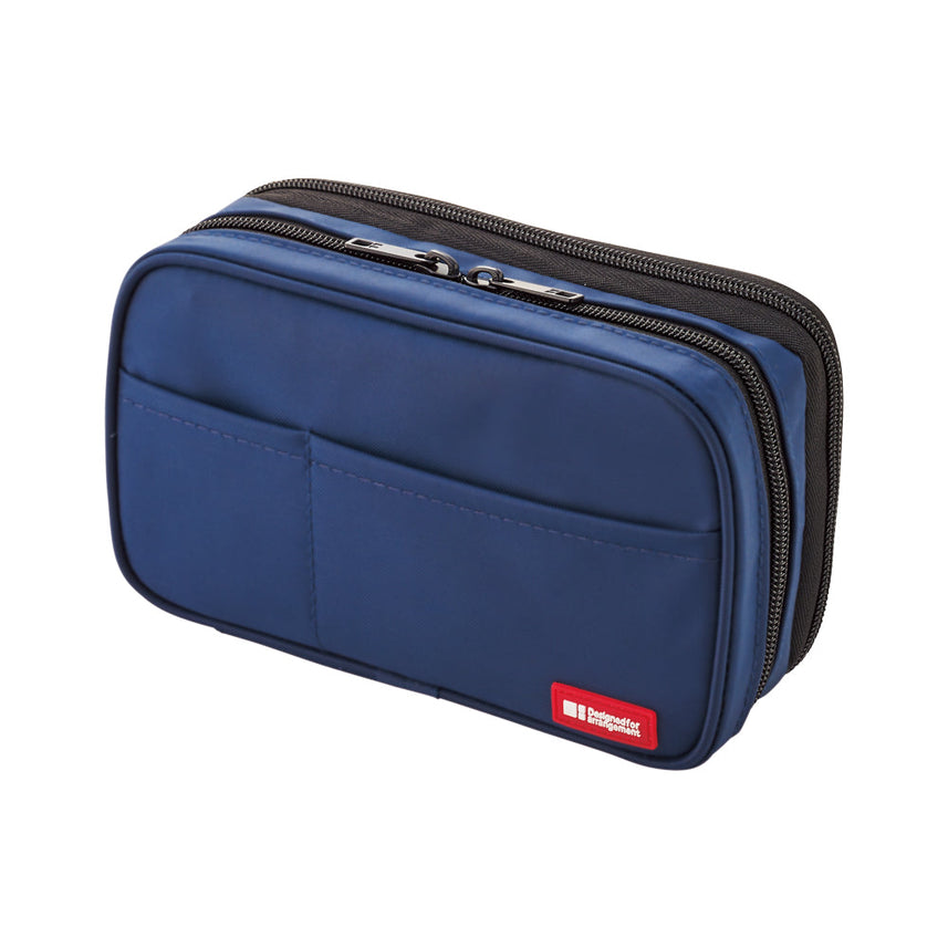 Pen case [book type] double