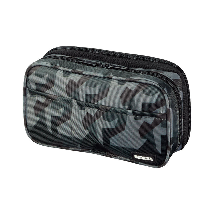 Pen case [book type] double