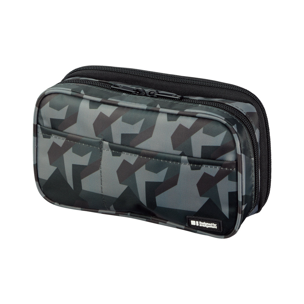 Pen case [book type] double