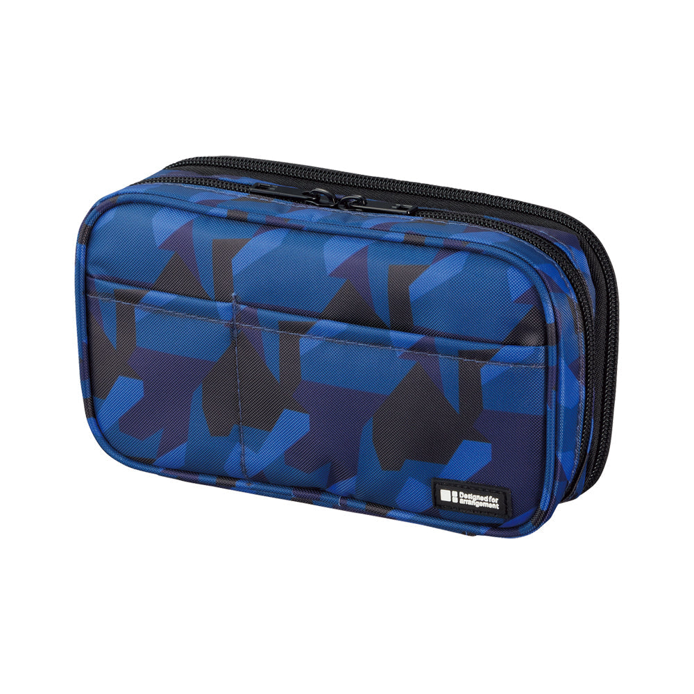 Pen case [book type] double