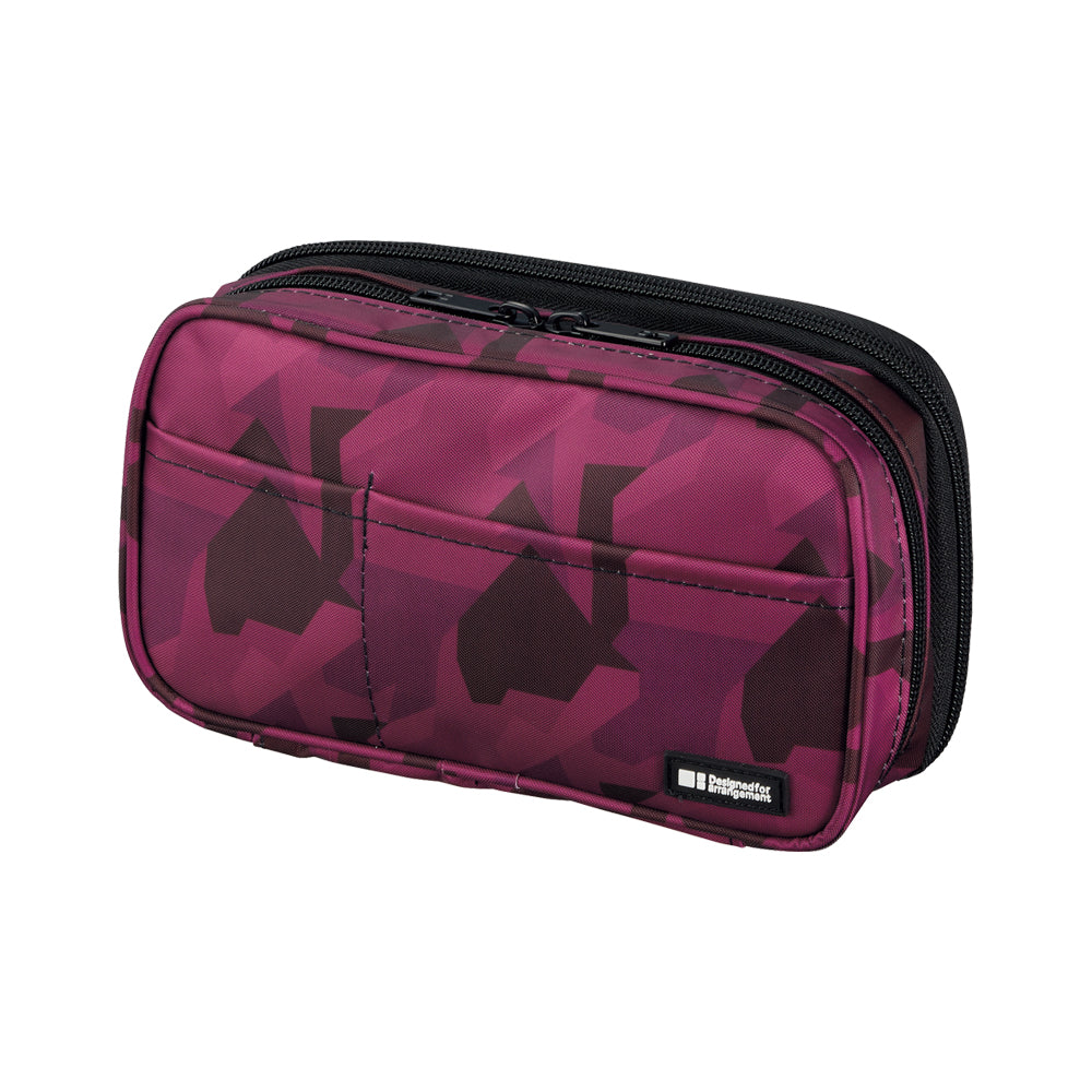 Pen case [book type] double