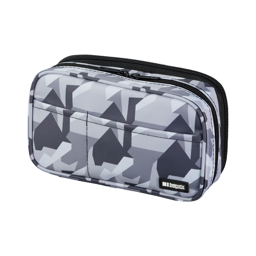 Pen case [book type] double