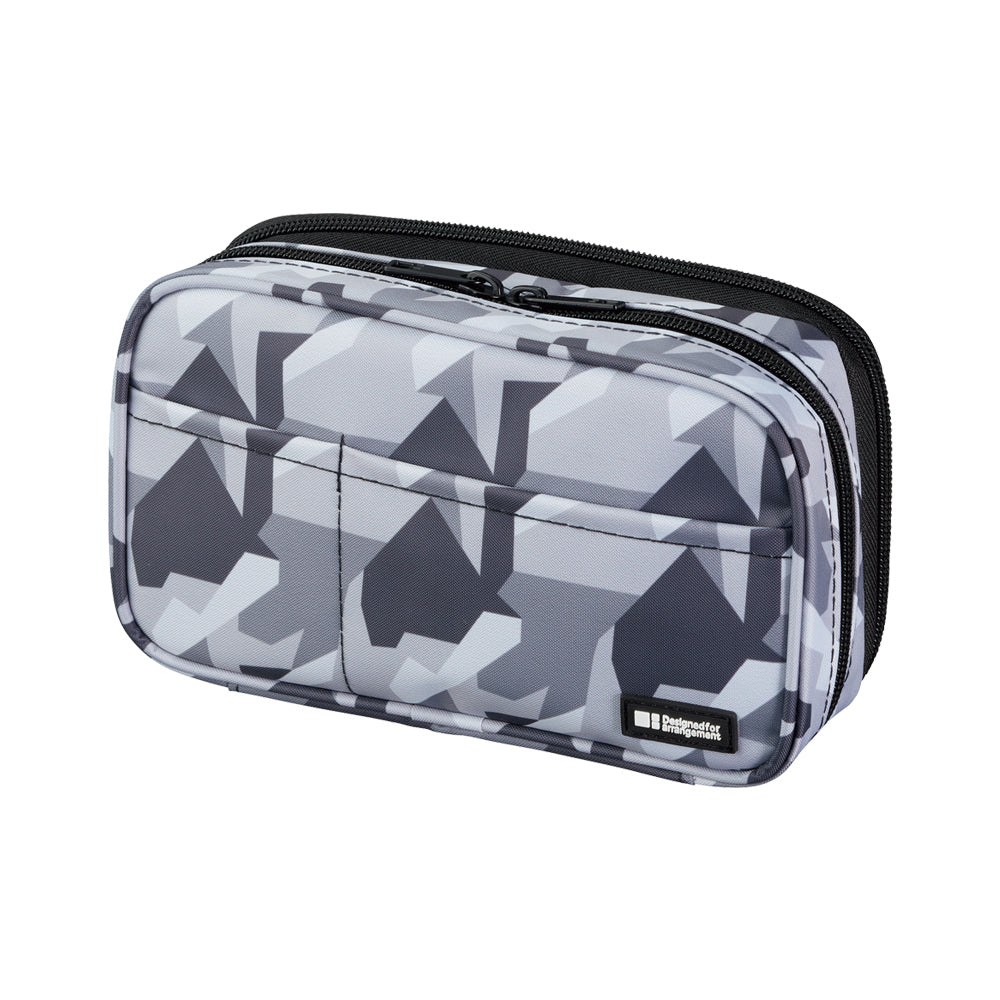 Pen case [book type] double