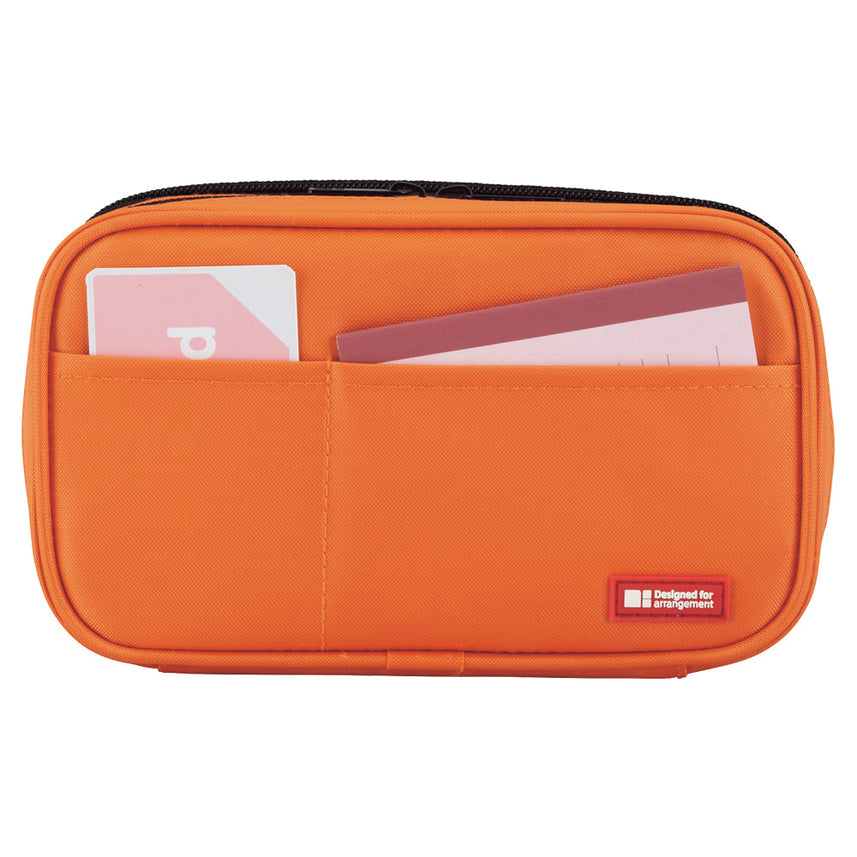 Pen case [book type] double