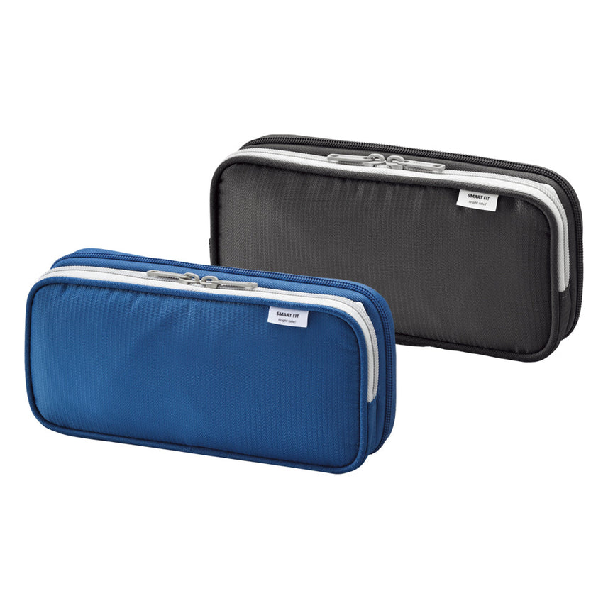 SMART FIT bright label double pen case (L)