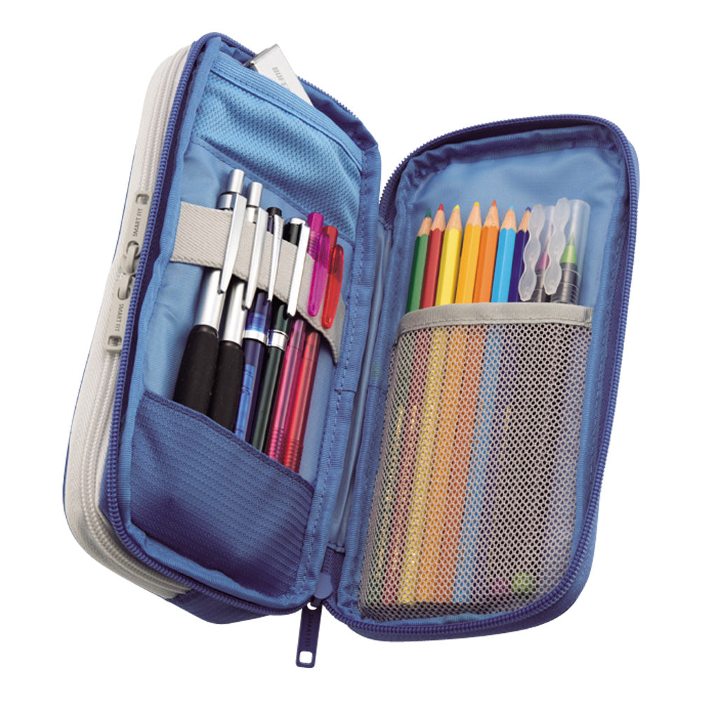 SMART FIT bright label double pen case (L)