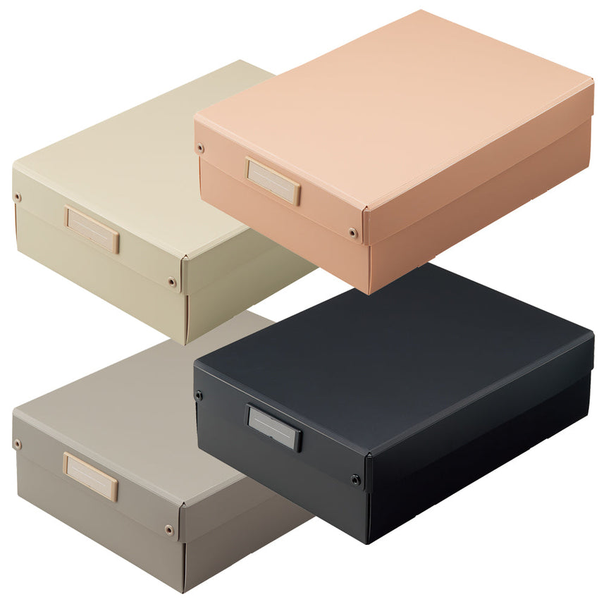 Roomy folding box, shallow type