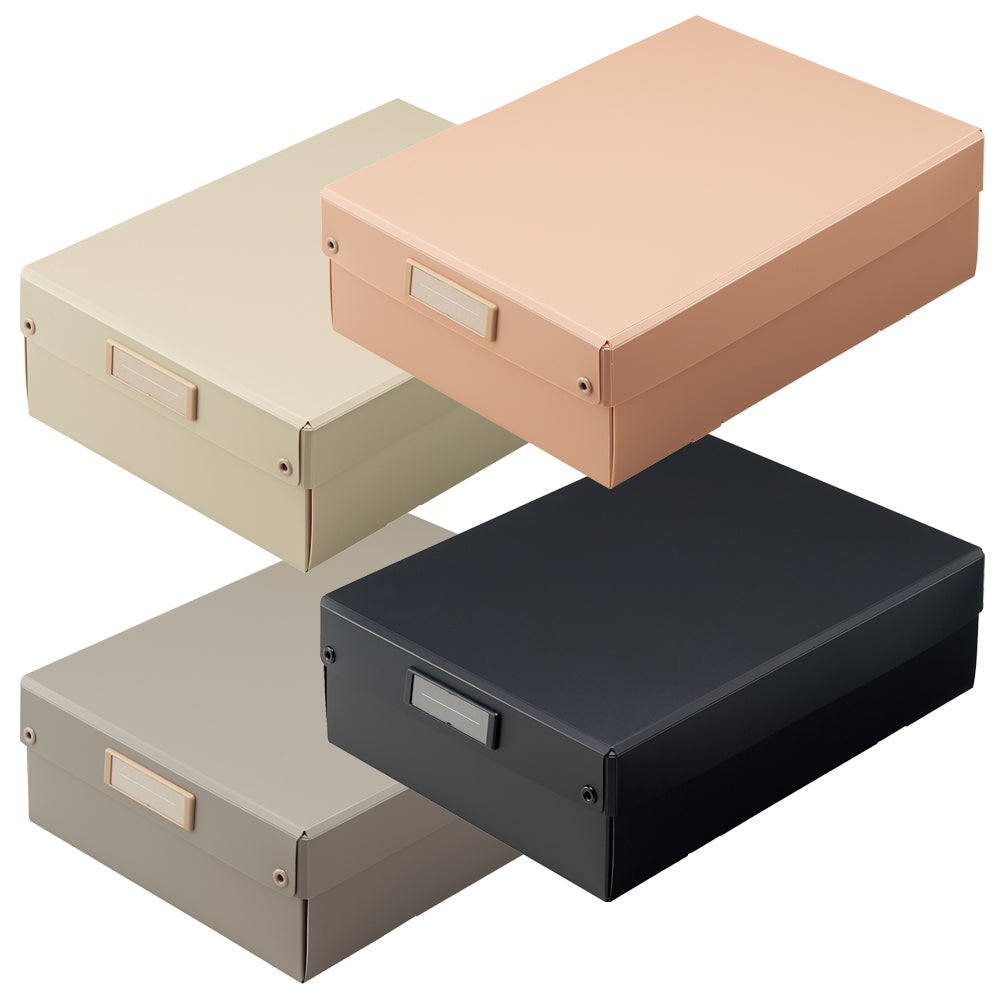 Roomy folding box, shallow type