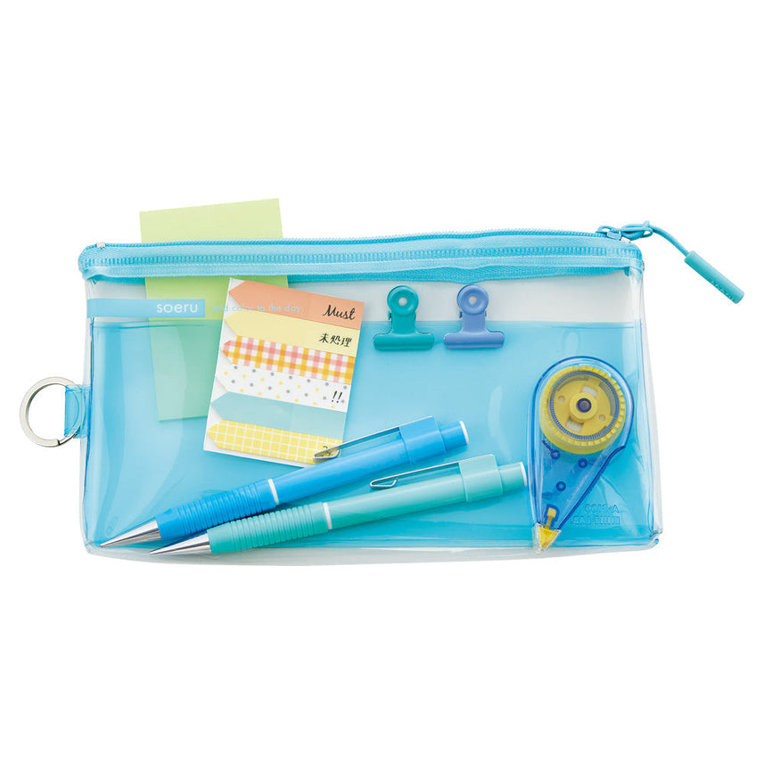 soeru clear pencil case