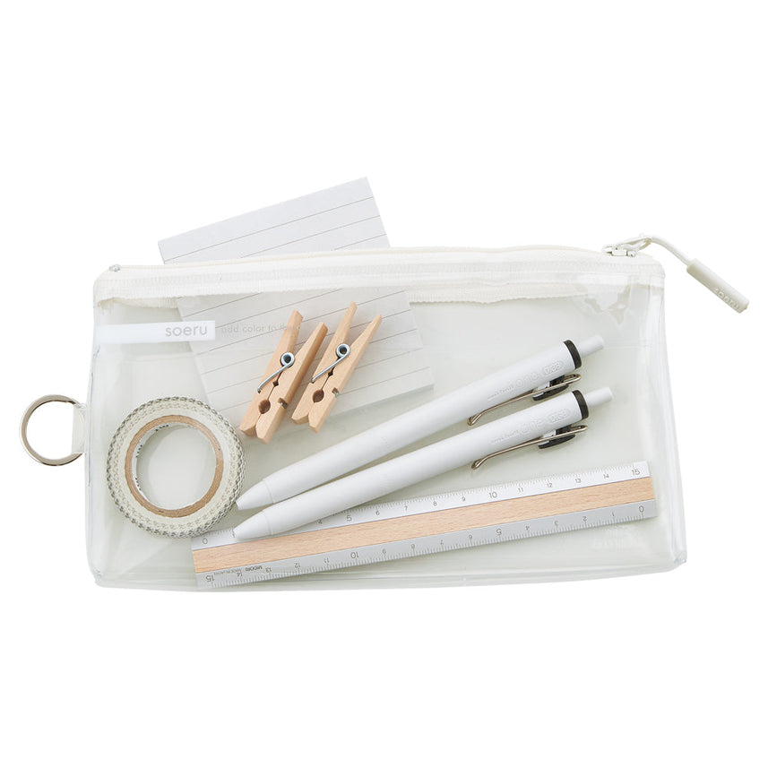 soeru clear pencil case