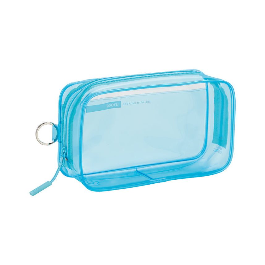 soeru clear box pen case