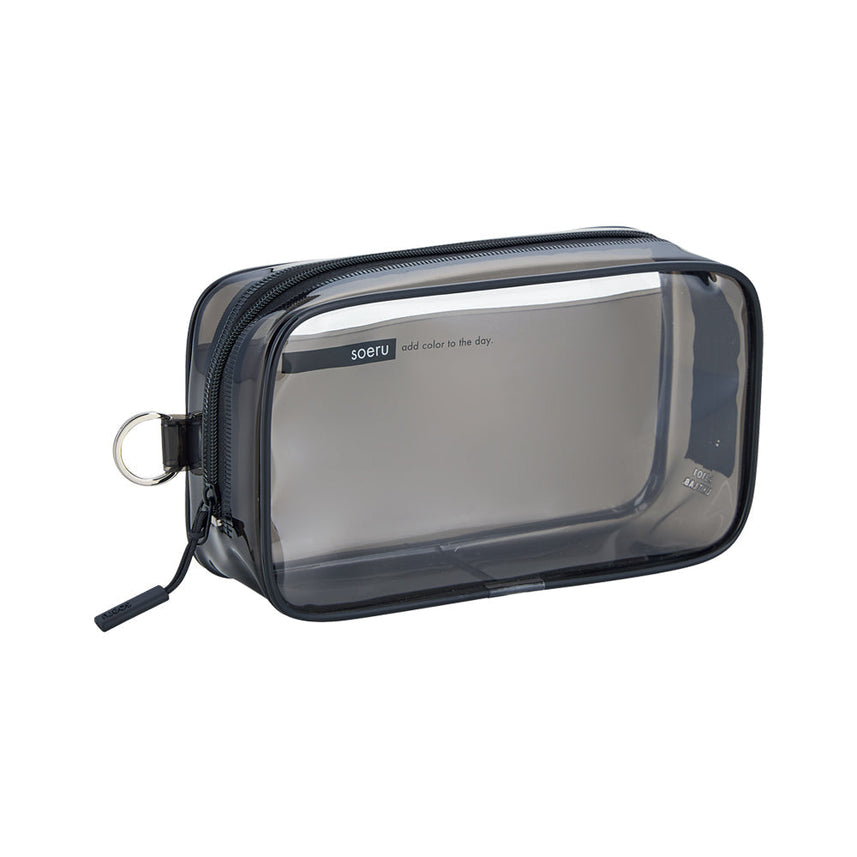 soeru clear box pen case