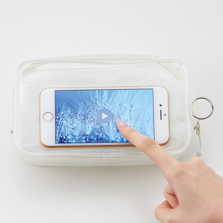 soeru clear box pen case