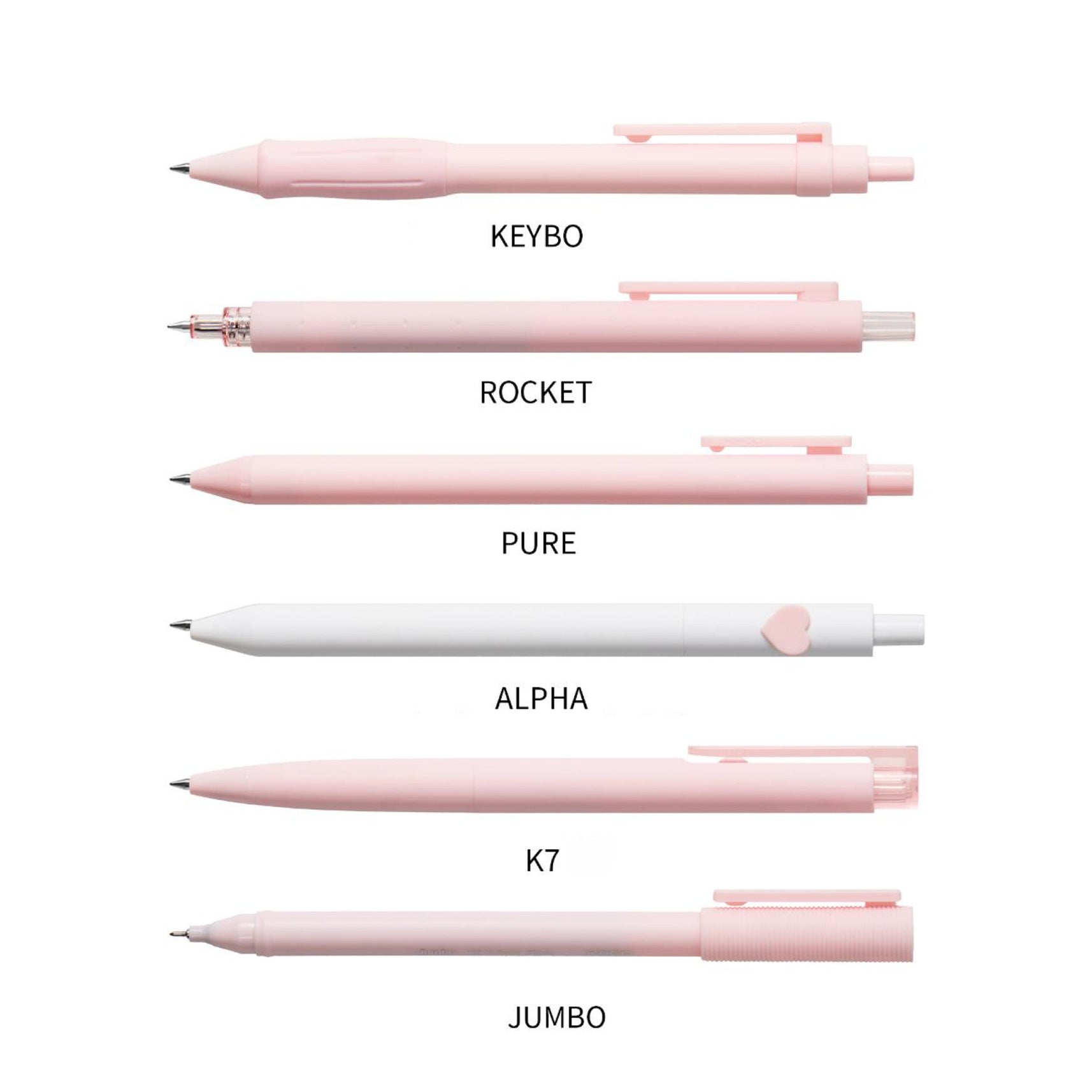 Right Choice Pink Gel Pen Set